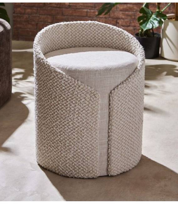 Pufas NATUR 42x51 beige