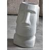 Vaza MOAI 24x52 balta