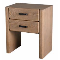 Naktinis staliukas WOOD 50x60 rudas
