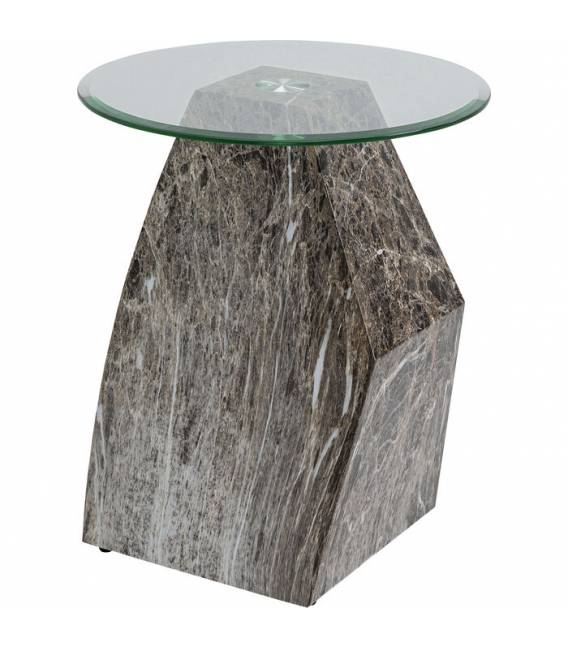 Šoninis staliukas ROCKY Ø45 pilkas