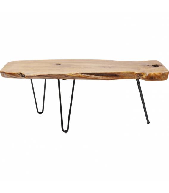 Kavos staliukas ASPEN 106x41 rudas