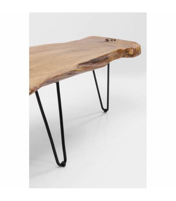 Kavos staliukas ASPEN 106x41 rudas