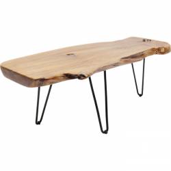 Kavos staliukas ASPEN 106x41 rudas