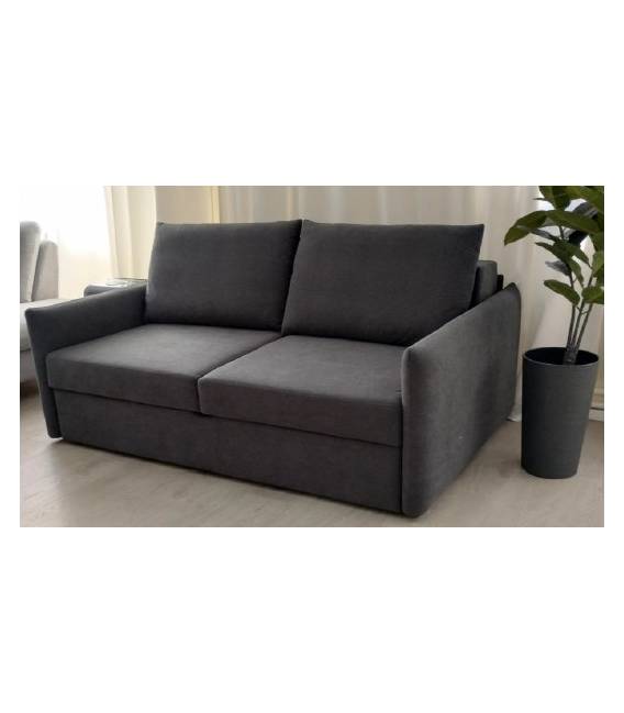 Sofa-lova DELI 173x111 tamsiai pilka