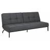 Sofa-lova PERUGIA 198x95 tamsiai pilka