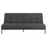 Sofa-lova PERUGIA 198x95 tamsiai pilka