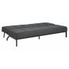 Sofa-lova PERUGIA 198x95 tamsiai pilka