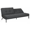 Sofa-lova PERUGIA 198x95 tamsiai pilka