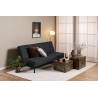 Sofa-lova PERUGIA 198x95 tamsiai pilka