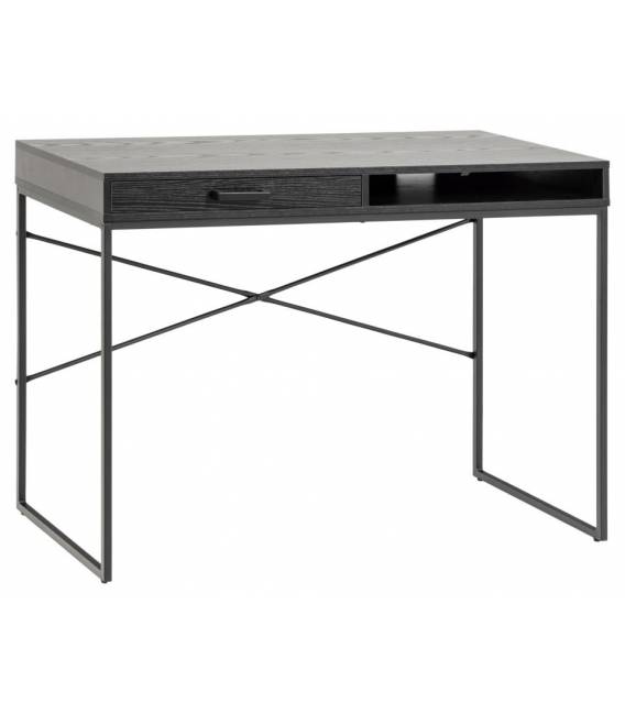 Darbo stalas SEAFORD 110x45 juodas