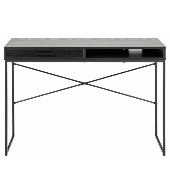 Darbo stalas SEAFORD 110x45 juodas