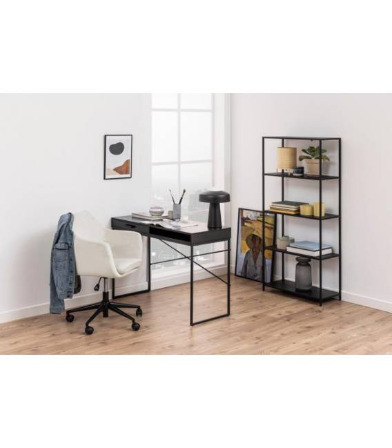 Darbo stalas SEAFORD 110x45 juodas