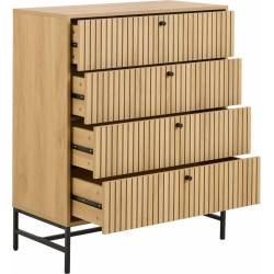 Komoda ALBANY 81x40 ruda