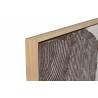 Paveikslas WOOD-B 123X123 rusvas