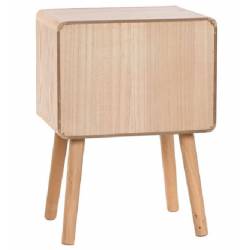 Naktinis staliukas PINETREE 40x55 šviesiai rudas