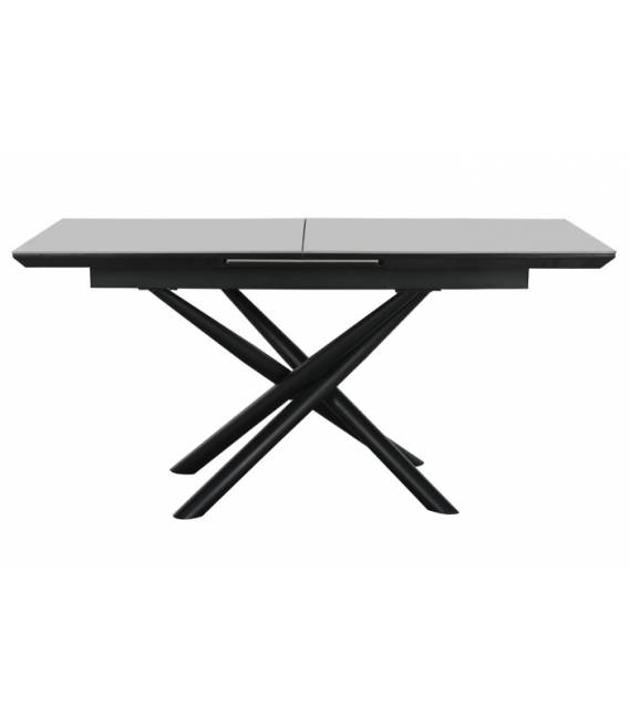 Išskleidžiamas stalas EMI 160(200)x76 pilkas