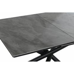 Išskleidžiamas stalas EMI 160(200)x76 pilkas