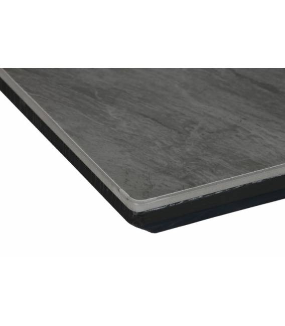 Išskleidžiamas stalas EMI 160(200)x76 pilkas