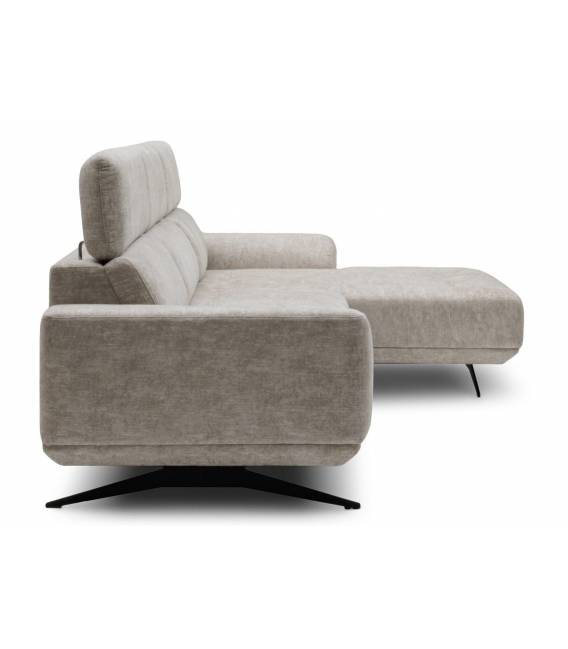 Minkštas kampas ERIS 320x184 pilkas