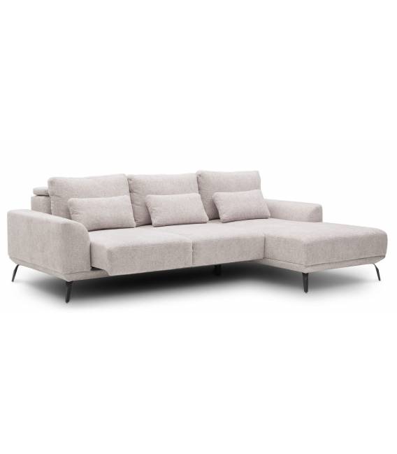 Minkštas kampas MISTIC 275x185 pilkšvas