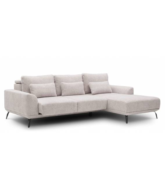 Minkštas kampas MISTIC 275x185 pilkšvas