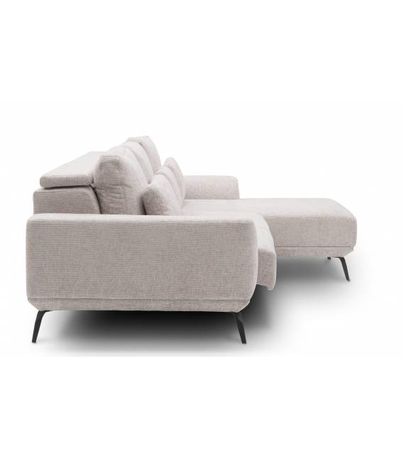 Minkštas kampas MISTIC 275x185 pilkšvas