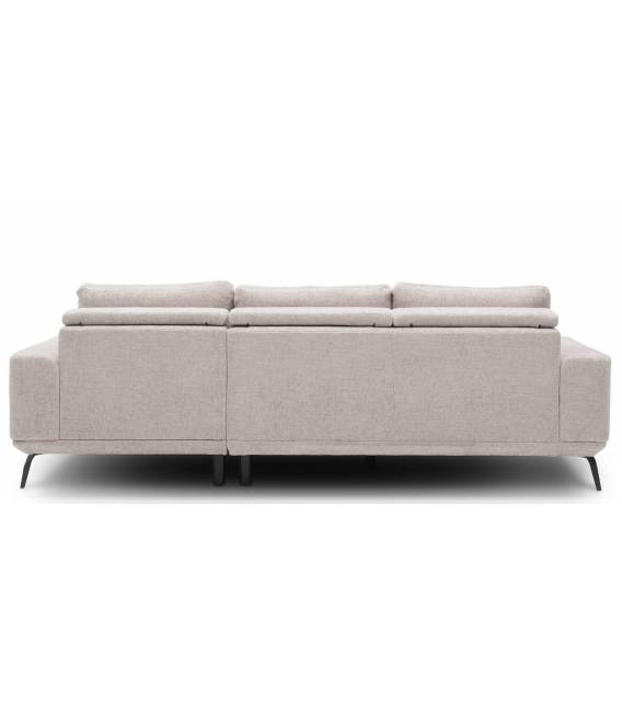 Minkštas kampas MISTIC 275x185 pilkšvas