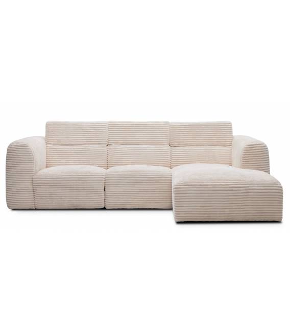 Minkštas kampas NUBE 302x188 smėlio