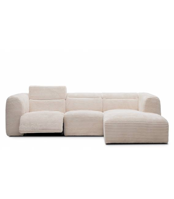 Minkštas kampas NUBE 302x188 smėlio