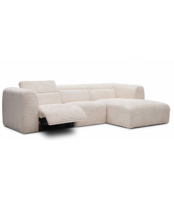 Minkštas kampas NUBE 302x188 smėlio