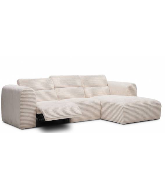 Minkštas kampas NUBE 302x188 smėlio