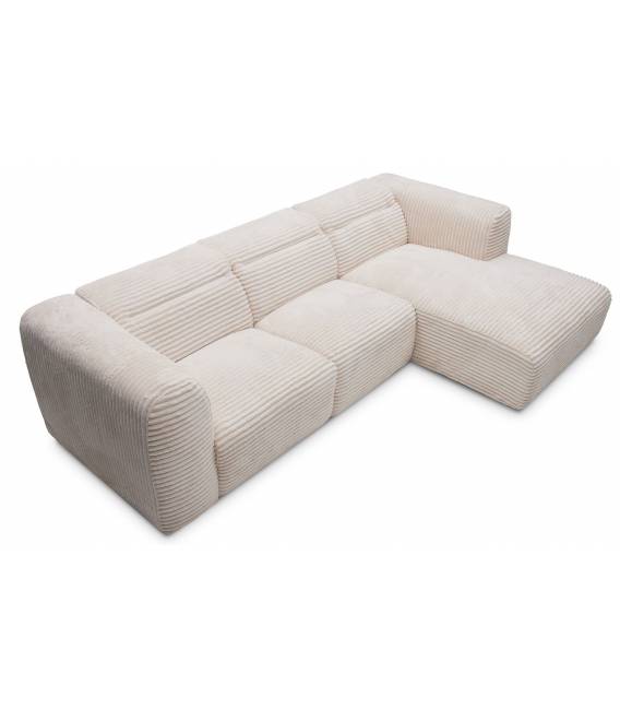 Minkštas kampas NUBE 302x188 smėlio