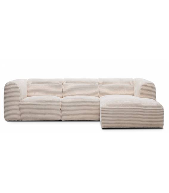 Minkštas kampas NUBE 302x188 smėlio