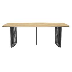 Išskleidžiamas stalas ADRIA 180(256)x90 teracotta