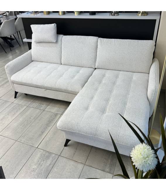 Minkštas kampas TIKKA 225x154 rusvas