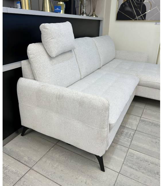 Minkštas kampas TIKKA 225x154 rusvas