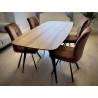 Išskleidžiamas stalas AIRA 140(180)x80 oak veneer