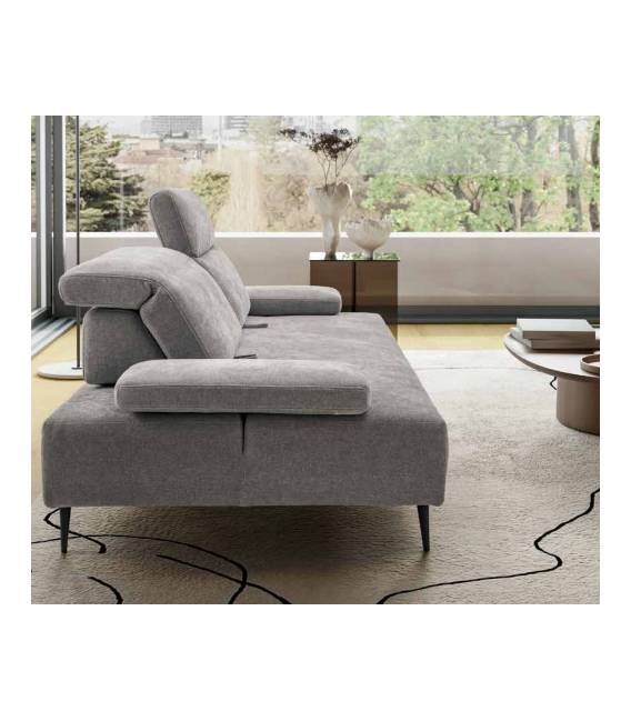 Sofa ASSO 320x145 šviesiai pilka