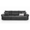 Sofa SIRO 273x114(158) tamsiai pilka