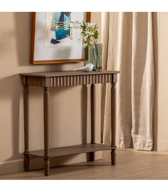 Konsolė BROWN 71x30 ruda