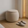 Pufas CREAM Ø55 beige