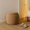 Pufas CREAM Ø55 rusvas