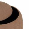 Pufas CREAM Ø55 rusvas