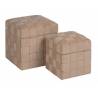 Pufai ELEME 40x43/32x36 beige (2vnt.)