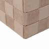 Pufai ELEME 40x43/32x36 beige (2vnt.)