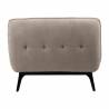 Fotelis ELMA 168x90 taupe