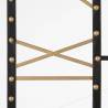 Laikrodis NERO 80x80 juodas
