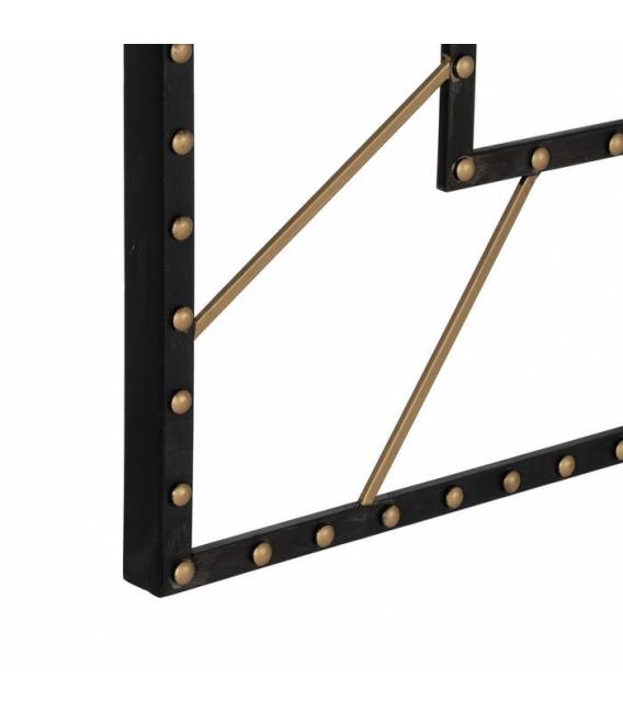 Laikrodis NERO 80x80 juodas