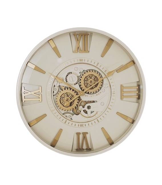 Laikrodis LUX Ø59 beige