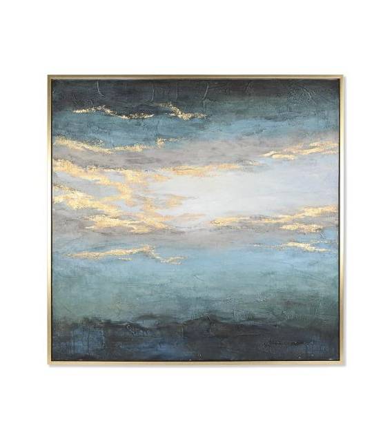 Paveikslas BLUES 131x131 mėlynas